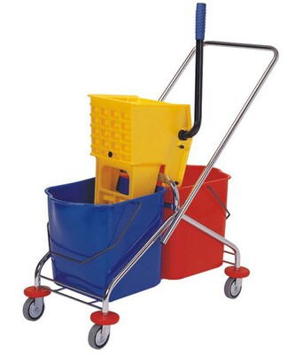 AF08071 大号双桶46L榨水车 榨水车 轻便式榨水桶|ms