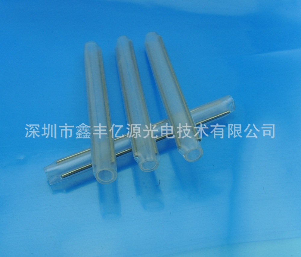 60MM双钢针皮纤光缆专用热熔管 皮线光缆热缩管 皮线光纤热缩管