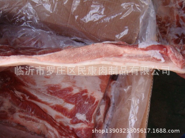 冻猪去皮去肋五花肉1