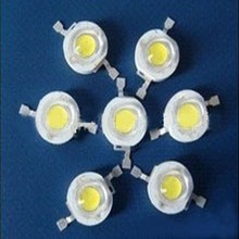 供应1W各种色大功率LED 1w白灯,led灯珠，LED发光二极管