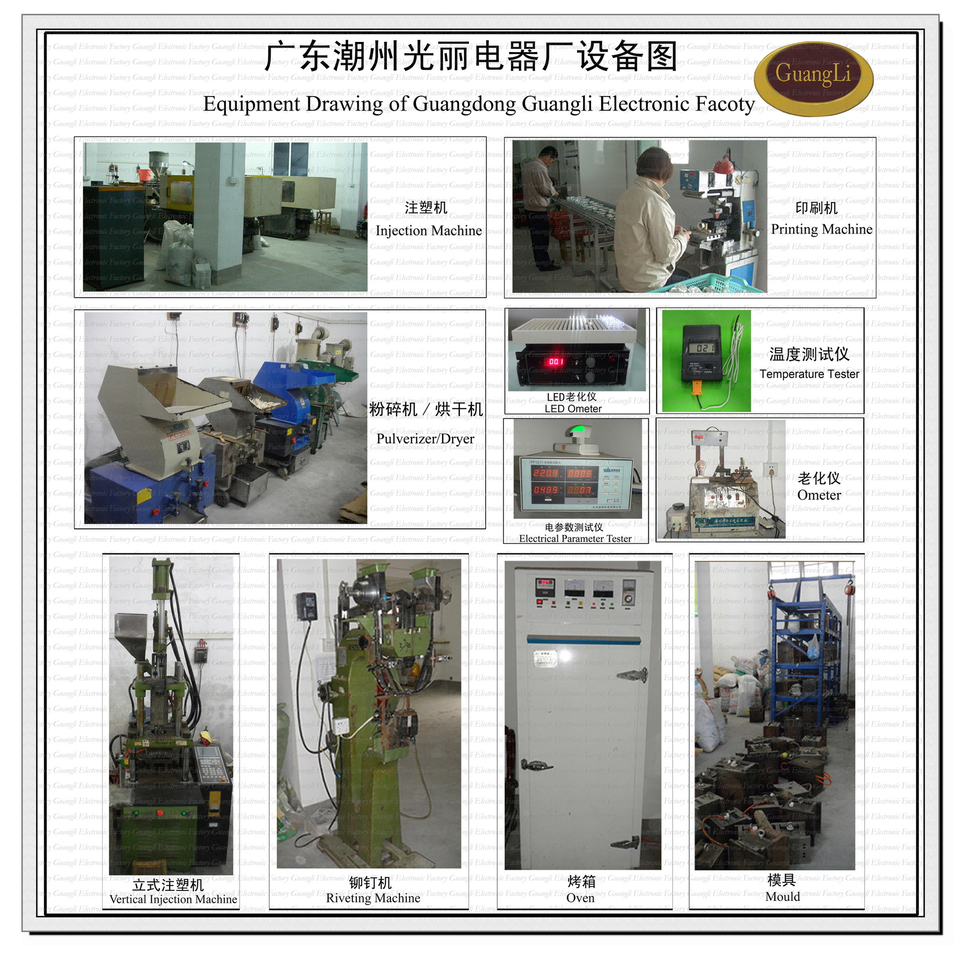 光麗電器 設備圖 水印