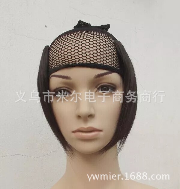 兩側增發 免定位燙 真人發機製接髮片頭簾補發5