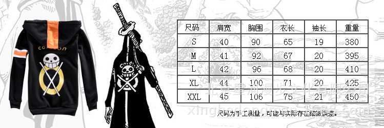 羅三代帽衫尺碼