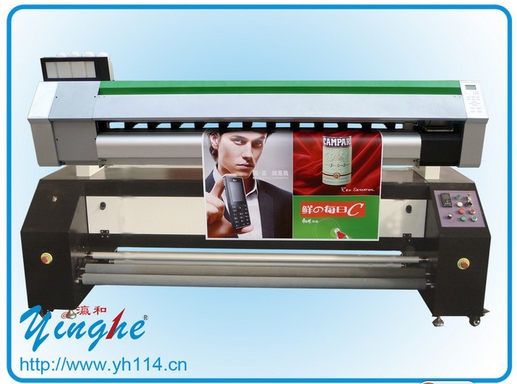 YH1800X双透布涤纶布打印机 国旗打印机