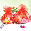 Spot plain sequin bag diameter 35cm jewelry box gauze bag hi sugar stiped egg yarn bag low -cost sales