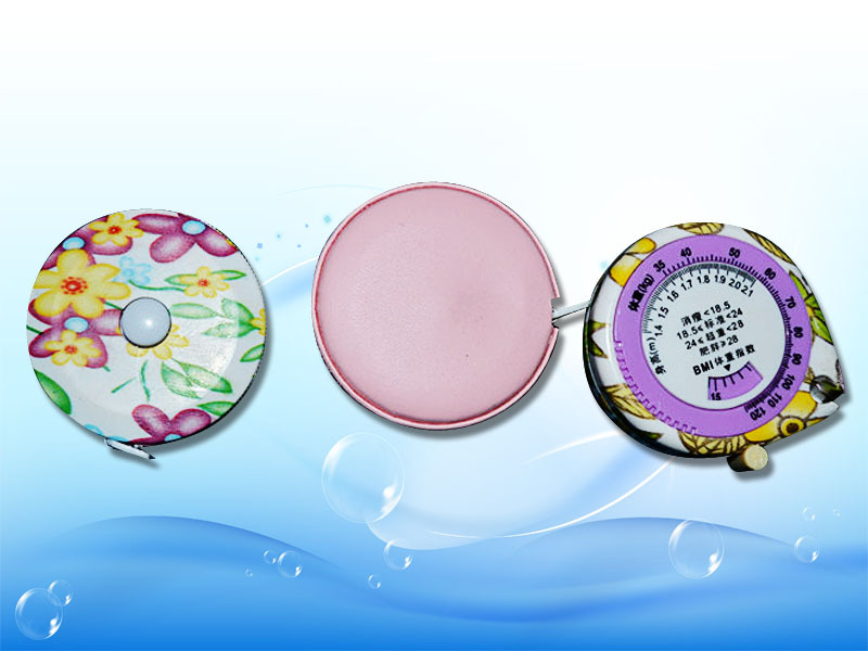 余姚卷尺厂家供应健康腰围尺 BMI多功能卷尺 精美伸缩型塑料卷尺