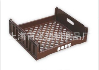 上海厂家直售面包箱 面包储物，塑料直架筐多层叠放，立体空间筐