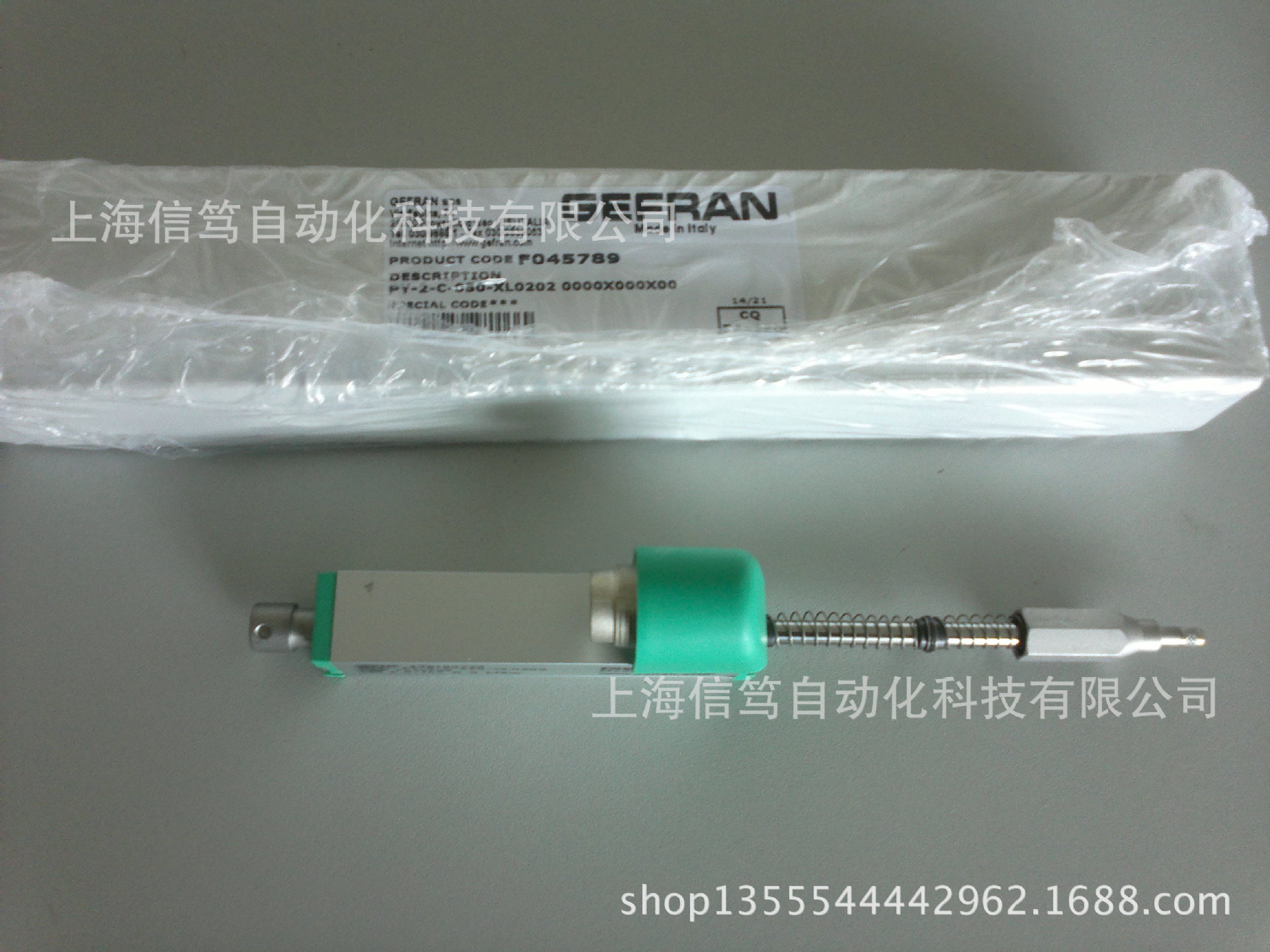 意大利GEFRAN位移传感器PY-2-C-050