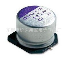 SANYO三洋固态贴片铝电解电容220UF/6.3V 8.0*7.0 6SVP220MX
