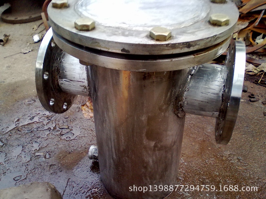不锈钢篮式过滤器 SRBA 直通篮式除污器 DN80 厂家直销