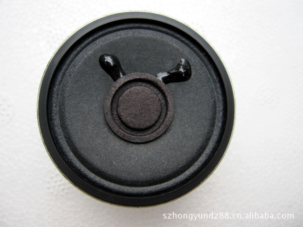 钕镍钴喇叭45圆形全纸高顶内磁8Ω 0.5W长寿命永不退磁专业级