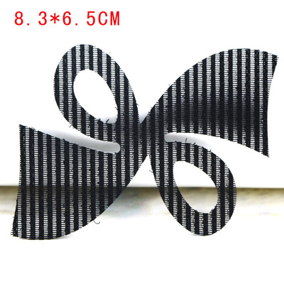 黑色大号风领刘海贴 淘宝赠品批发魔法贴 发饰贴 美发贴2元店饰品|ru