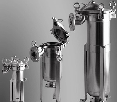 简便龟背盖式.-1P4S高级医用不锈钢袋式过滤器|ms