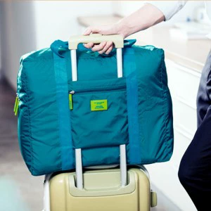 Waterproof nylon folding organizer bag for traveling, storage bag for men and women, Korean style