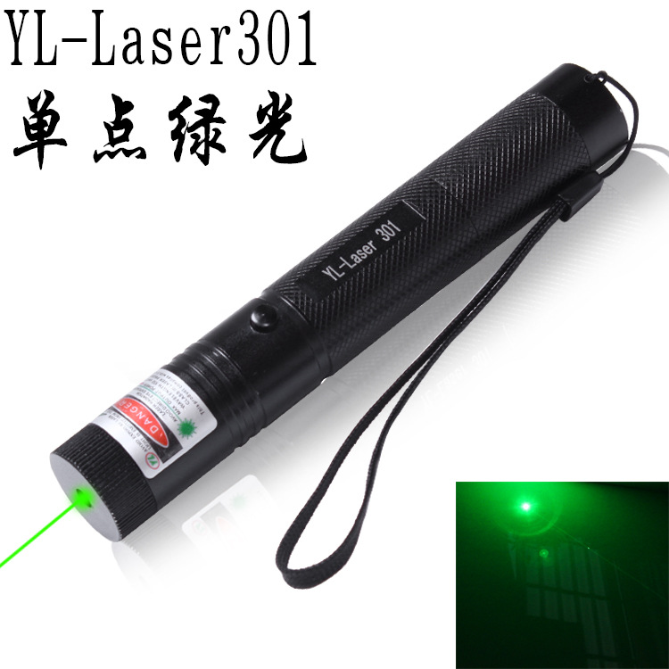 301 Bare Pen Green Laser Light Flashlight Outdoor Instruction Sand Table Driving School Pen Light Dropshipping