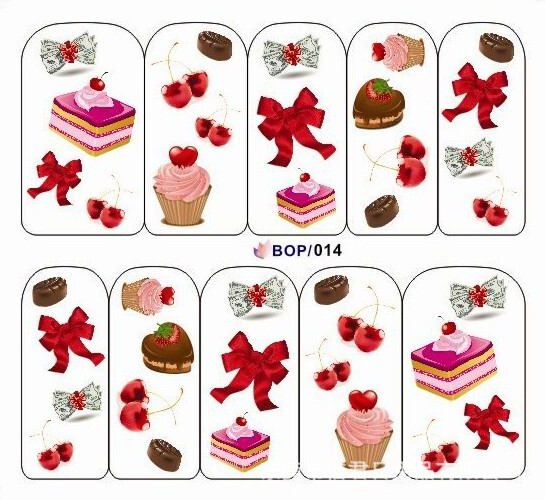 Professional Sales Japanese nail art small decals BLE nail metal decals BOP nail stickers