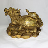 Pure copper Dragon Turtle Decoration Picture Dragon Turtle Home Furnishing Metal Arts and Crafts Bronze ware factory Produce machining wholesale Leading turtle