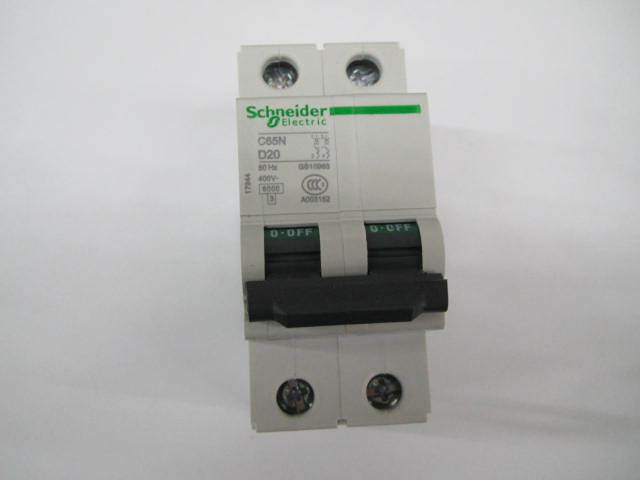 原装正品C65N 2P D20 Schneider动力型空气开关小型断路器