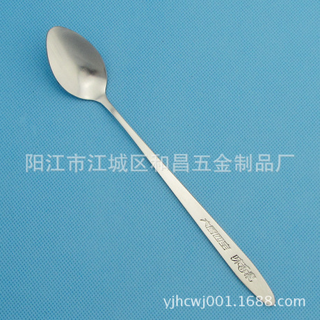 韓國創意長柄勺 不銹鋼咖啡勺子 沙冰攪拌甜品勺批發・進口・工廠・代買・代購