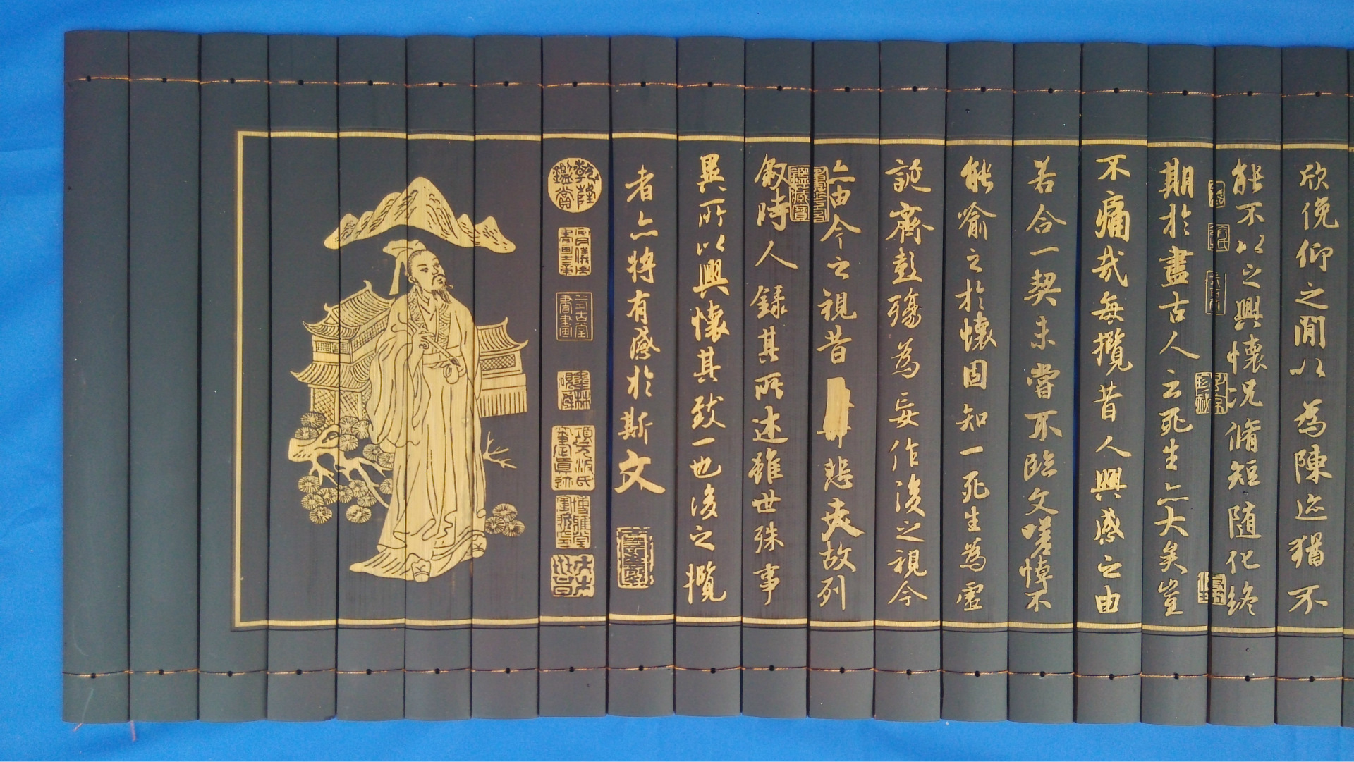 竹简浮雕图片,竹子浮雕图片大全,玉雕竹简图片_大山谷图库