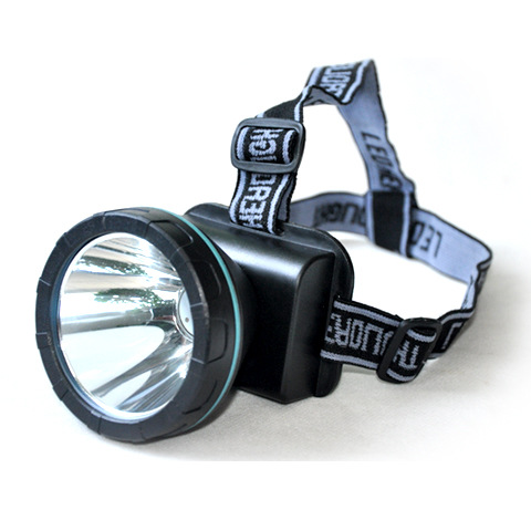 强光LED充电头灯 双锂电池头灯 高亮度 白光 黄光