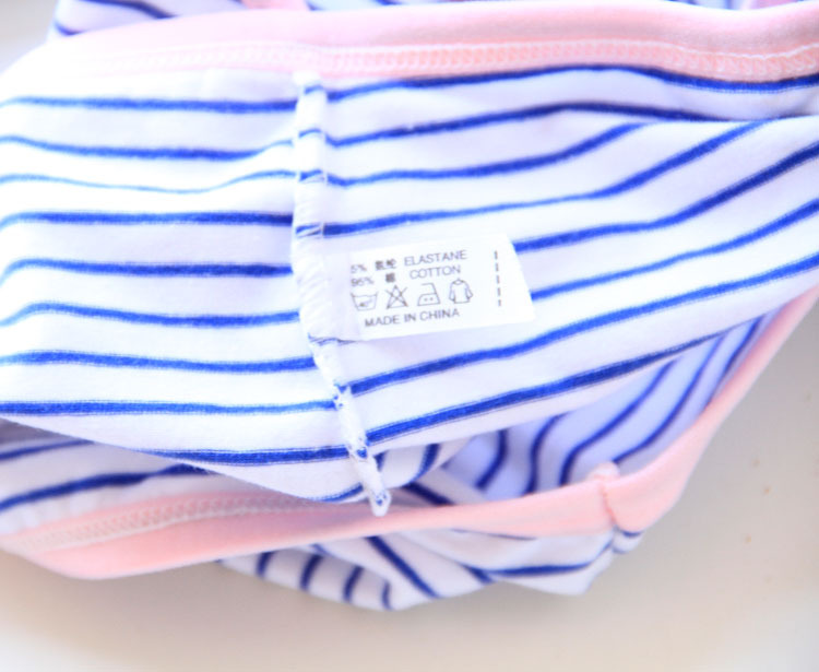 Slip jeune 035 bandes en coton - Ref 655228 Image 21