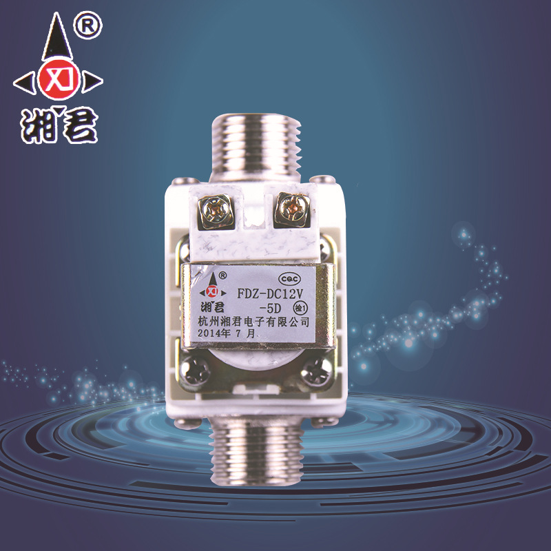 生产销售 太阳能有压专用电磁阀 电镀高温进水电磁阀12v-FDZ-5D