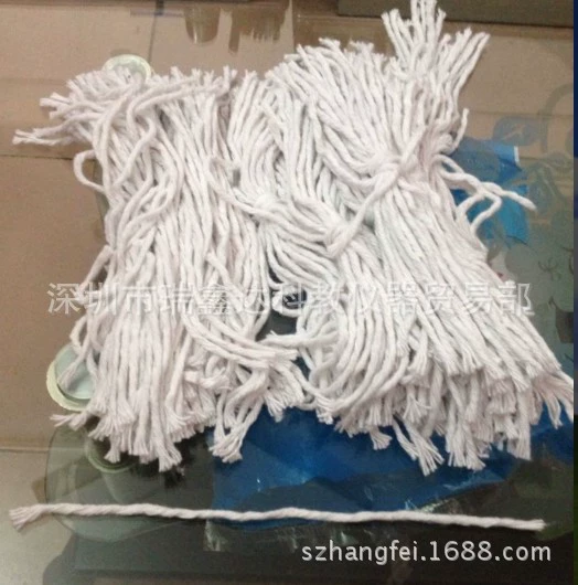 Фитиль спиртовой лампы фитиль хлопковый фитиль длиной около 25 см, диаметр 7 мм