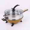 Factory directly supply 35cm ingot pot with a handle electric stir -fried pot electric hot pot electric hot pot running new products