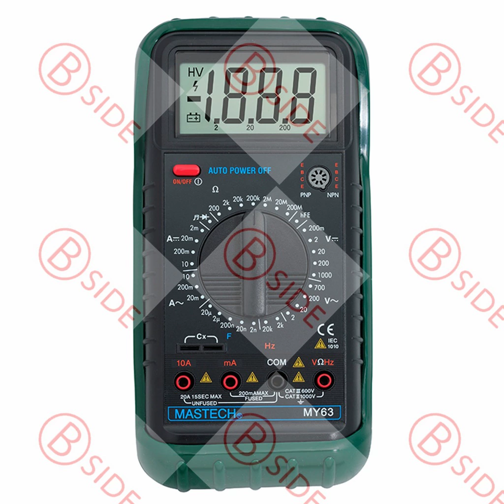 Huayi MY63 обычный портативный цифровой многоцелевой зуммер на ремешке ВКЛ-ВЫКЛ Тест автоматическое отключение