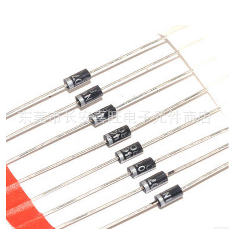 MIC 整流二极管 1N4007 IN4007 1A 1200V 脚长 45MM  散装盒