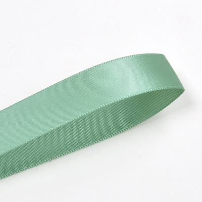 Yao Ming cinta al por mayor de doble cara de la cinta de satén DIY accesorios para el cabello 89mm serie Verde 563-593