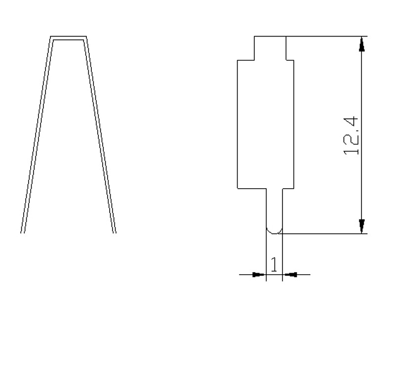 AC触片 夹子弹片 夹子五金 直插式充电器五金弹片 PCB版夹子弹片