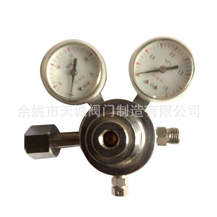 厂家出售 专业级防震氩气表 氧气减压器氧气表