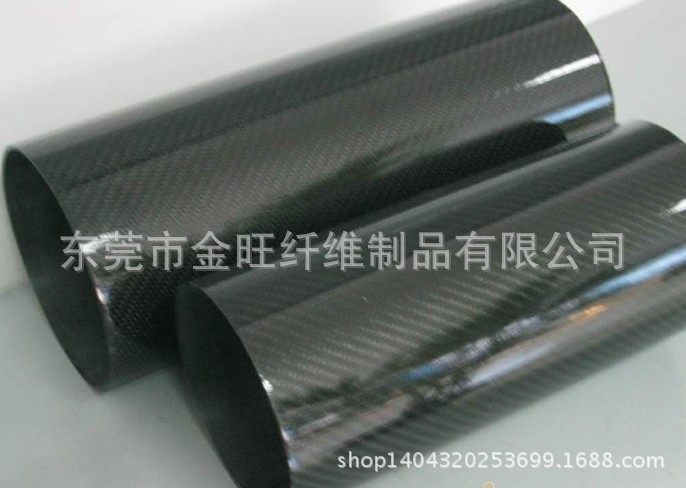 3k碳纤维卷管 高强度碳纤维卷管  重量轻3K碳纤维管