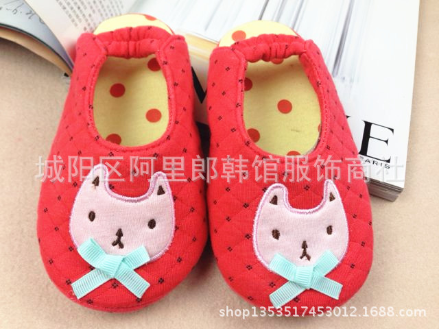 WH小貓臉傢居鞋