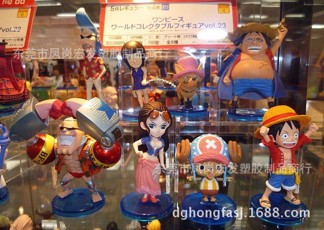 海賊王底座公仔玩具002