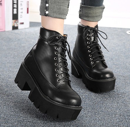 Bottes femme en Matériau mixte - Ref 3355226 Image 3