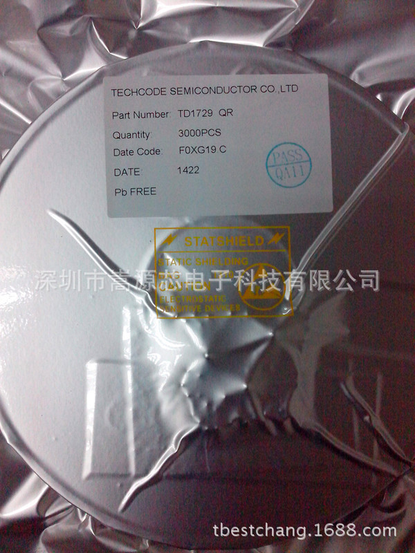 批量供应美国泰德TECHCODE原装正品TD1729 电源IC