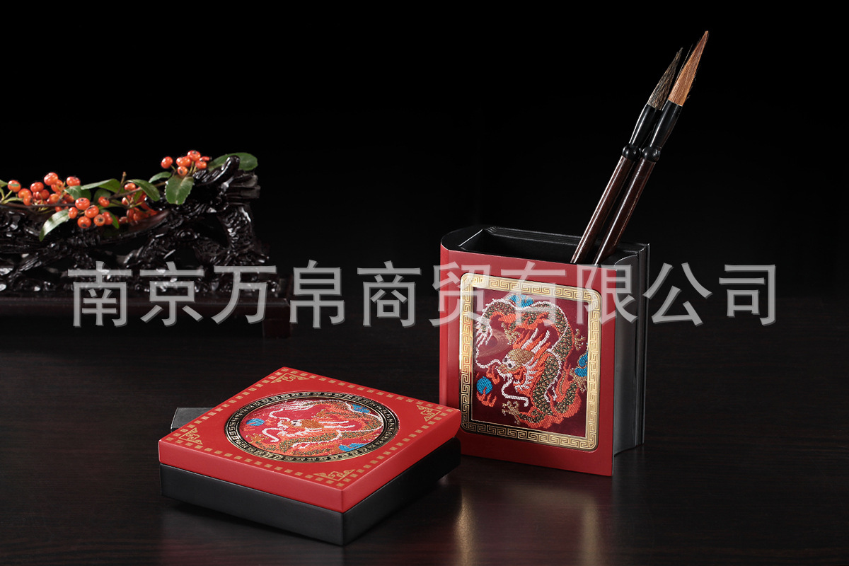 筆筒名片盒套裝 (1)