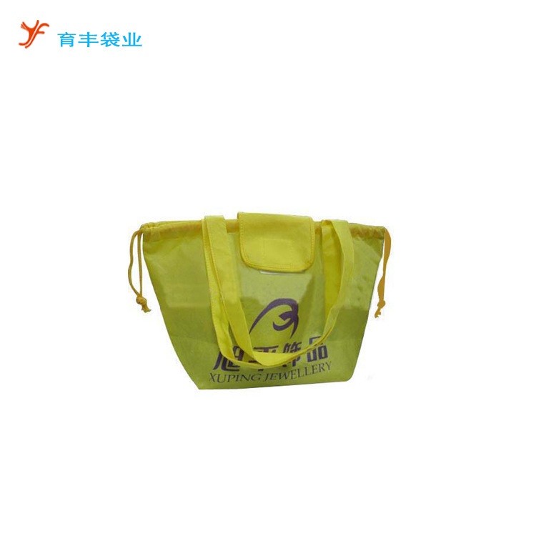 广州厂家供应尼龙防水购物袋 束绳牛津布袋 彩色牛津布手提袋