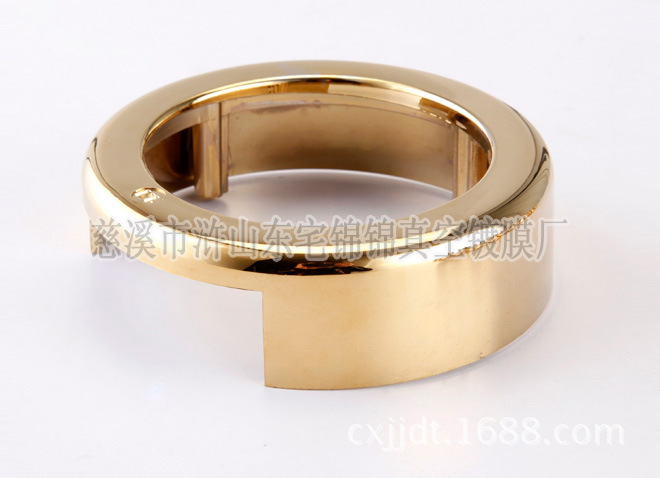 铜制品镀钛 宁波钛金加工厂家直供 PVD镀膜加工镀金加工定制生产