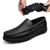 Non-slip comfortable footwear for leisure for leather shoes, plus size, cowhide, soft sole