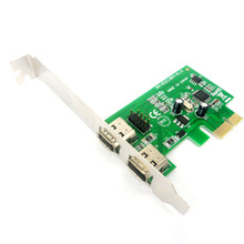 新款電腦配件 電子產品  PCI-E 3口轉接卡 視頻采集卡 1394轉接卡