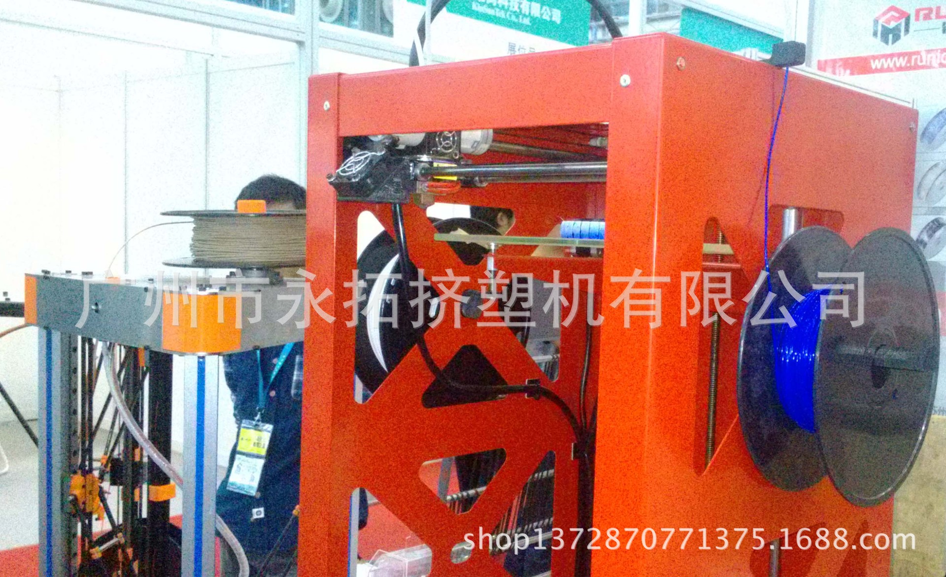 FEP氟塑料3D打印耗材生产设备 FEP三维打印耗材挤出机