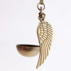 Harry Potter's Golden Flying Thief Kui Di Necklace Vocal Betal Ball Pocket Wing Big Wing Manufacturer Direct Sales