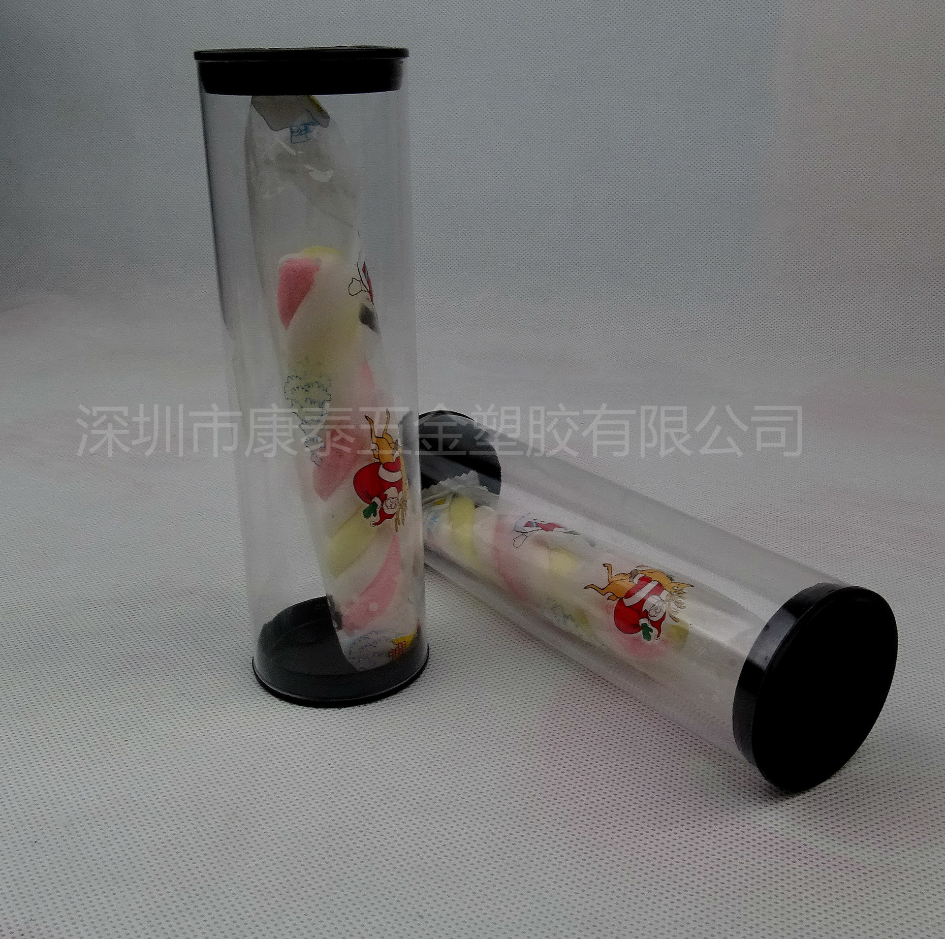 PC透明管 无缝塑料包装管 pvc挤出拉管 35MM直径 塑胶包装圆管