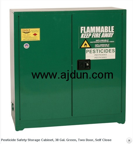 美国eagel危险药品安全储存柜，30加仑绿色