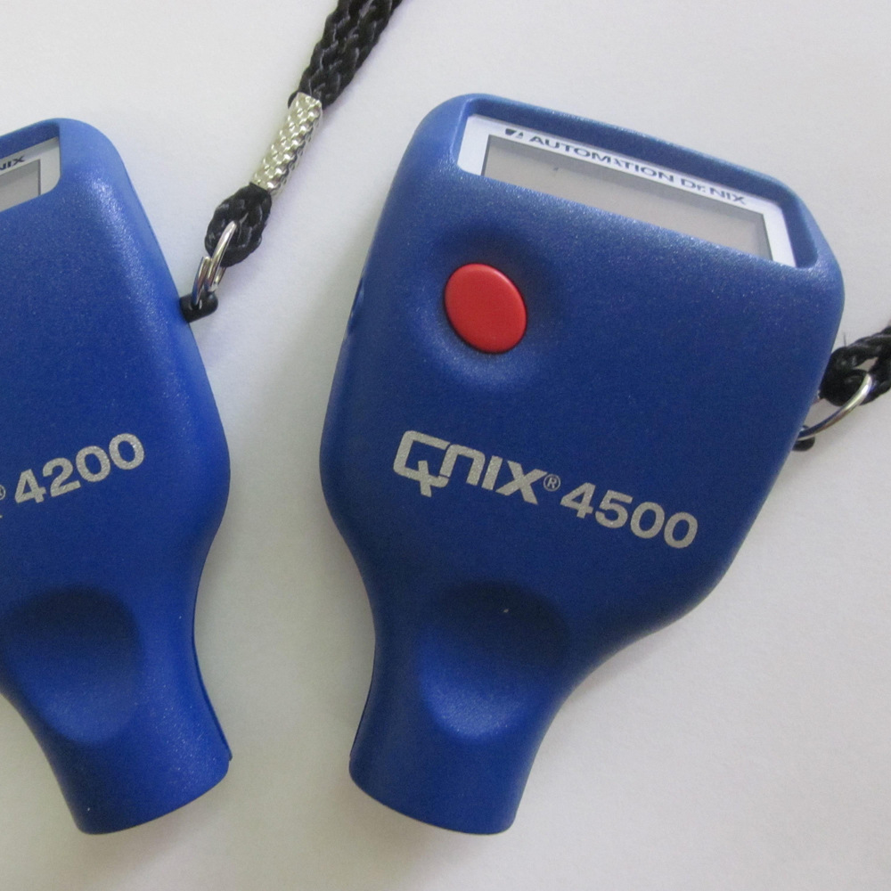 德国尼克斯QNIX4500涂层测厚仪油漆厚度测试仪3mm量程膜厚仪探头