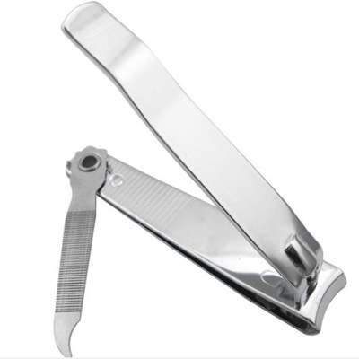 地摊热卖家用成人指甲钳 大号带锉指甲刀 修甲工具剪脚指甲钳供应